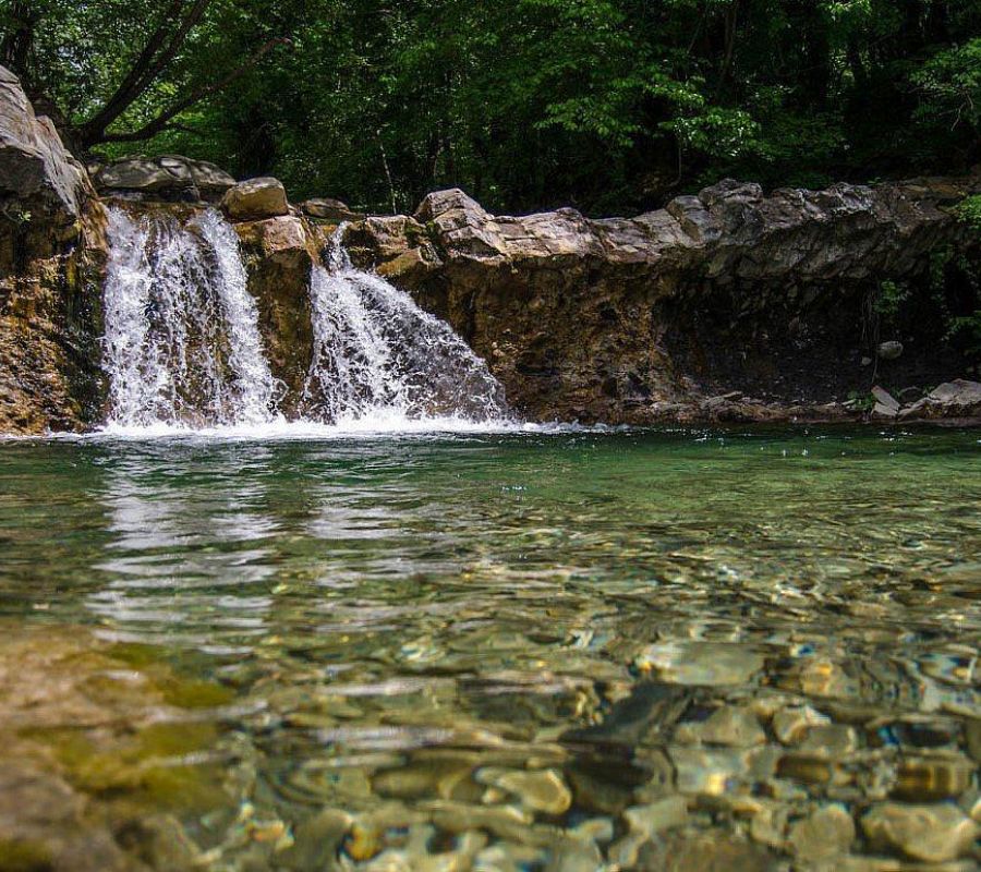 Водопады реки Жане, «Голубая бездна» + отдых в SPA-комплексе «Русь»