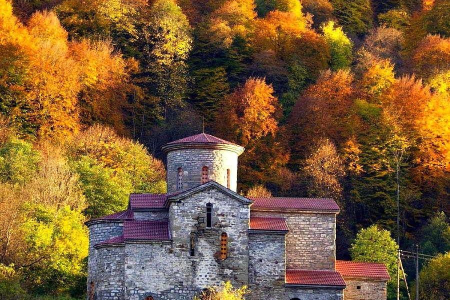 Осень в горах: Домбай, Теберда, Архыз