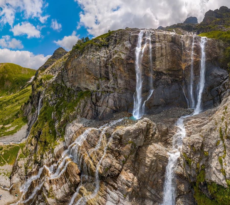 Архыз: Софийские водопады, Дуккинские озера