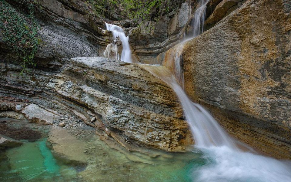 Гебиусские водопады + SPA-комплекс «Русь»